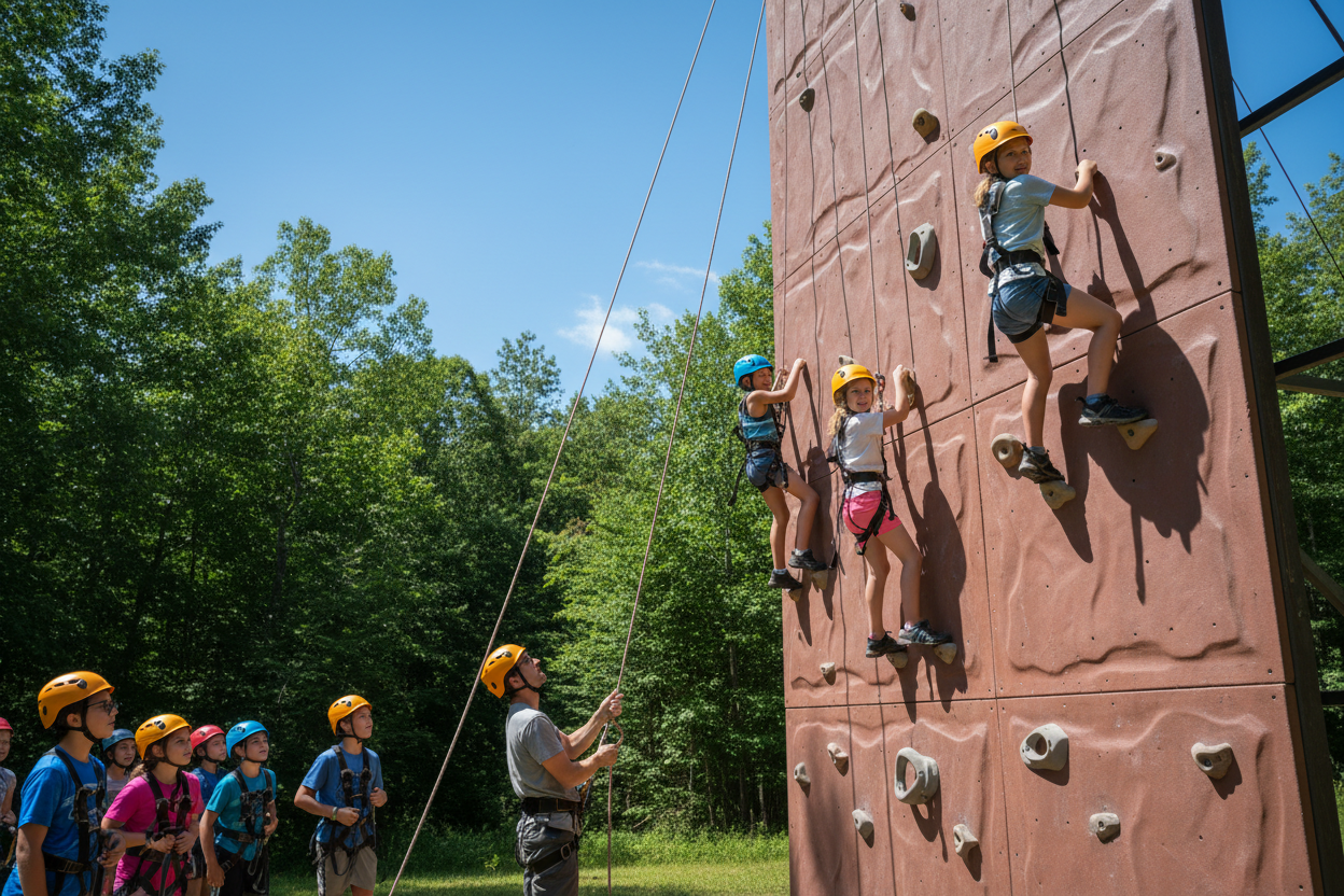 Adaptive climbing wall